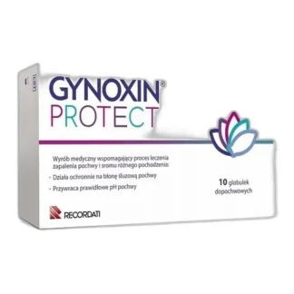 Gynoxin Protect globulki dopochwowe 10 sztuk — zdjęcie 1